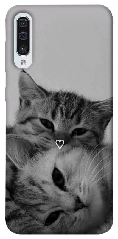 Чехол itsPrint Grey cats для Samsung Galaxy A50 (A505F) / A50s / A30s, котики, купить оптом с доставкой