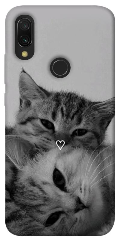 Чехол itsPrint Grey cats для Xiaomi Redmi 7, котики, купить оптом с доставкой