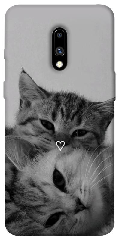 Чехол itsPrint Grey cats для OnePlus 7, животные, купить оптом с доставкой