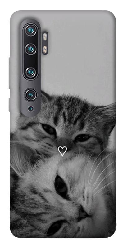 Чехол itsPrint Grey cats для Xiaomi Mi Note 10 / Note 10 Pro / Mi CC9 Pro, котики, купить оптом с доставкой