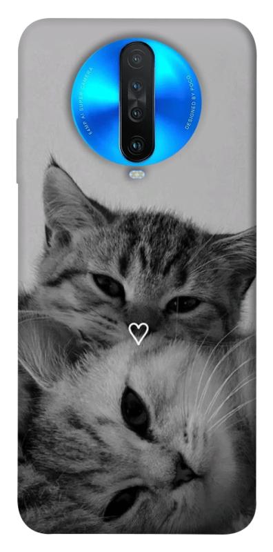 Чехол itsPrint Grey cats для Xiaomi Redmi K30, котики, купить оптом с доставкой