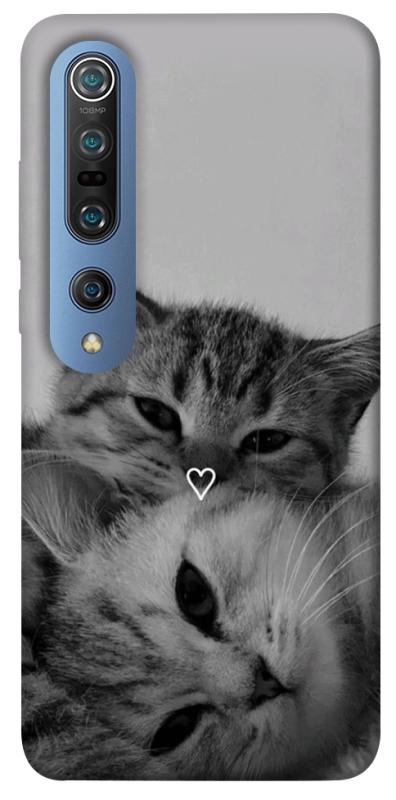 Чехол itsPrint Grey cats для Xiaomi Mi 10 / Mi 10 Pro, животные, купить оптом с доставкой