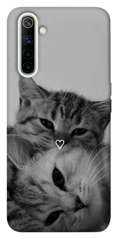 Чохол itsPrint Grey cats для Realme 6, котики, купити оптом з доставкою