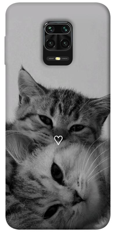 Чехол itsPrint Grey cats для Xiaomi Redmi Note 9s / Note 9 Pro / Note 9 Pro Max, животные, купить оптом с доставкой