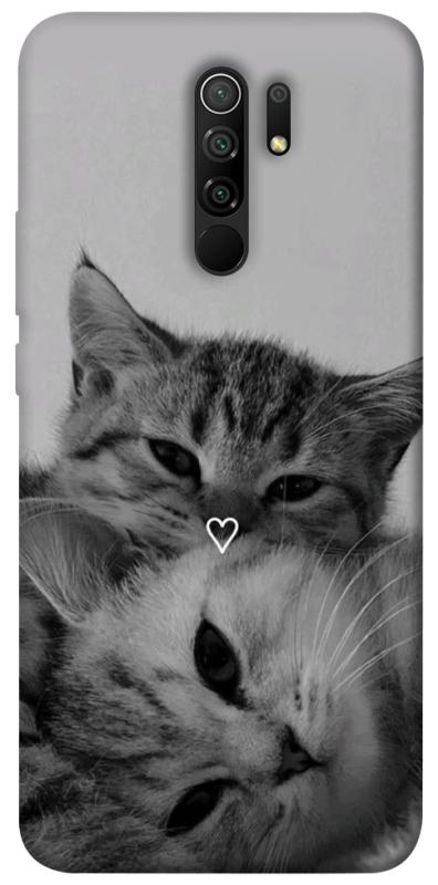 Чехол itsPrint Grey cats для Xiaomi Redmi 9, котики, купить оптом с доставкой