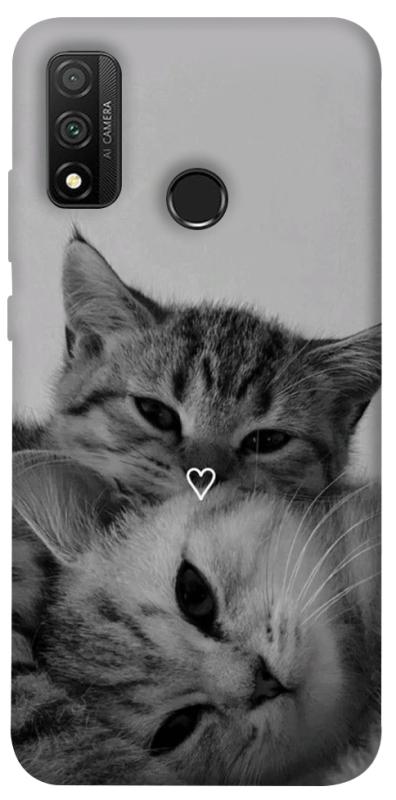 Чехол itsPrint Grey cats для Huawei P Smart (2020), котики, купить оптом с доставкой