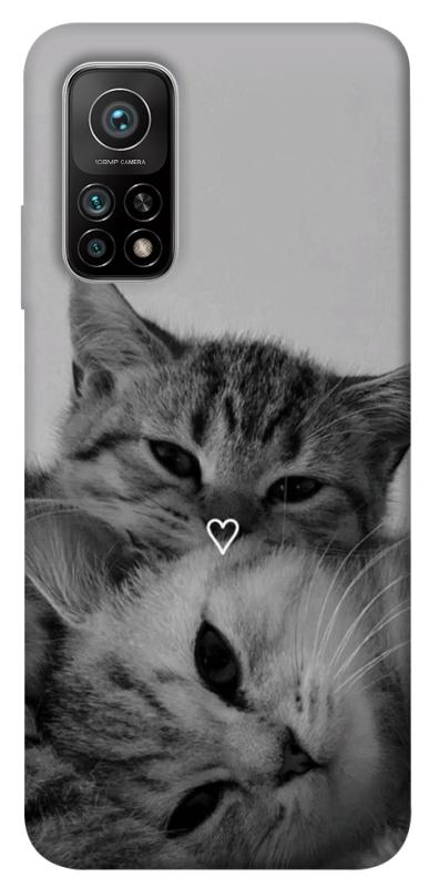 Чехол itsPrint Grey cats для Xiaomi Mi 10T, котики, купить оптом с доставкой