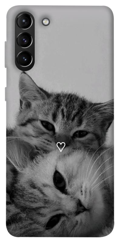 Чехол itsPrint Grey cats для Samsung Galaxy S21+, животные, купить оптом с доставкой