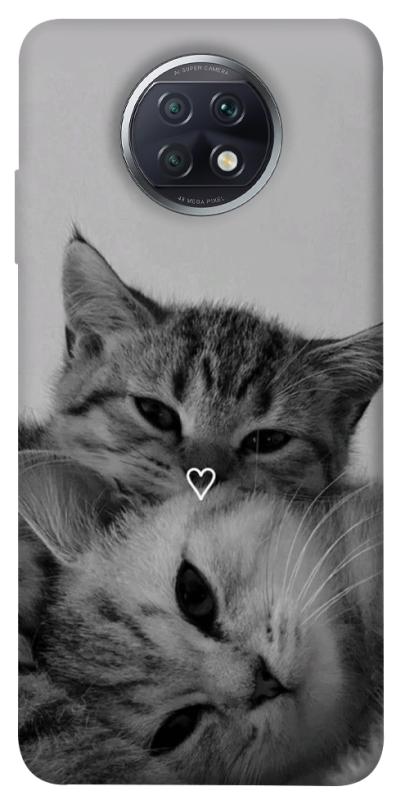 Чехол itsPrint Grey cats для Xiaomi Redmi Note 9 5G / Note 9T, котики, купить оптом с доставкой