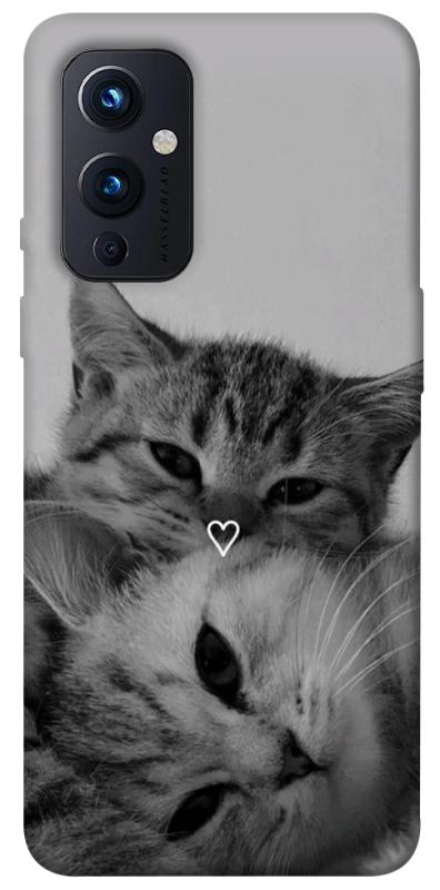 Чехол itsPrint Grey cats для OnePlus 9, животные, купить оптом с доставкой