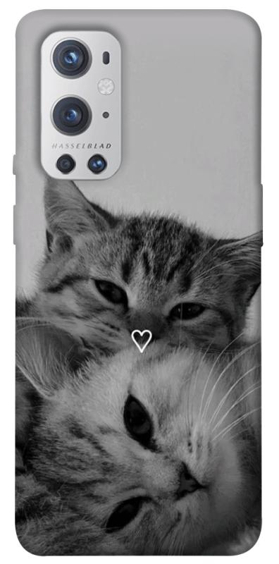 Чехол itsPrint Grey cats для OnePlus 9 Pro, животные, купить оптом с доставкой