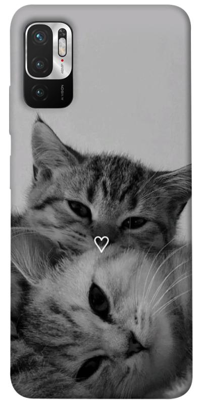 Чохол itsPrint Grey cats для Xiaomi Redmi Note 10 5G, котики, купити оптом з доставкою