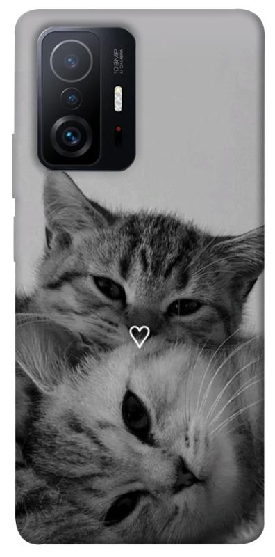 Чохол itsPrint Grey cats для Xiaomi 11T / 11T Pro, котики, купити оптом з доставкою