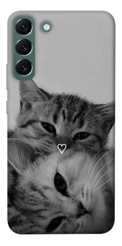 Чехол itsPrint Grey cats для Samsung Galaxy S22+, котики, купить оптом с доставкой