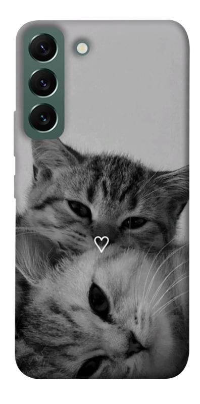 Чехол itsPrint Grey cats для Samsung Galaxy S22, животные, купить оптом с доставкой