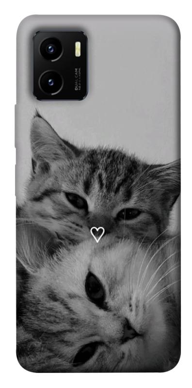 Чехол itsPrint Grey cats для Vivo Y15s, животные, купить оптом с доставкой