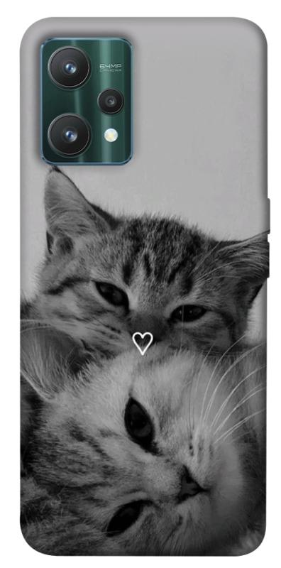 Чехол itsPrint Grey cats для Realme 9 Pro, животные, купить оптом с доставкой