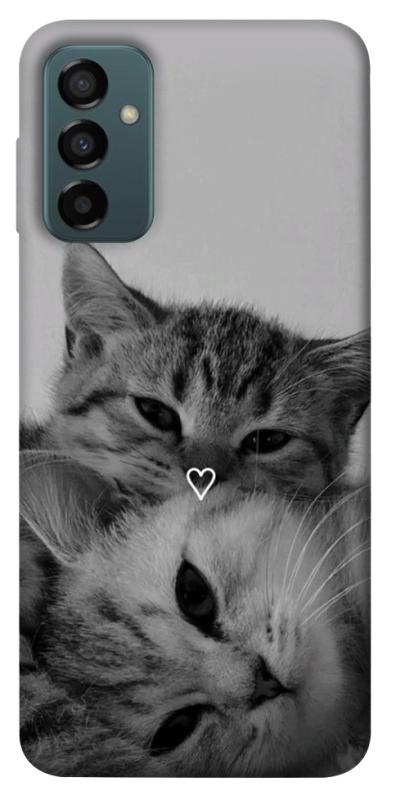 Чехол itsPrint Grey cats для Samsung Galaxy M23 5G, животные, купить оптом с доставкой