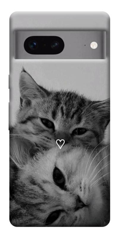 Чехол itsPrint Grey cats для Google Pixel 7, животные, купить оптом с доставкой