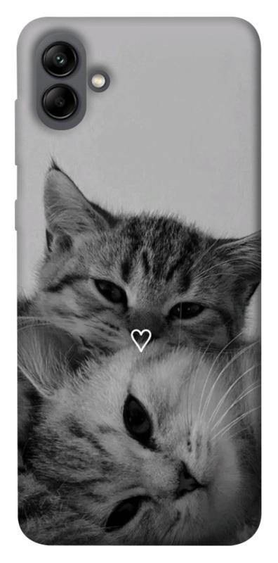 Чехол itsPrint Grey cats для Samsung Galaxy A04, животные, купить оптом с доставкой