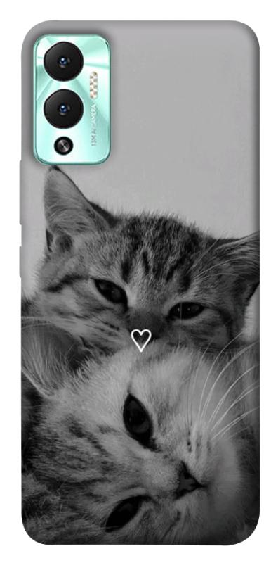 Чехол itsPrint Grey cats для Infinix Hot 12 Play, котики, купить оптом с доставкой