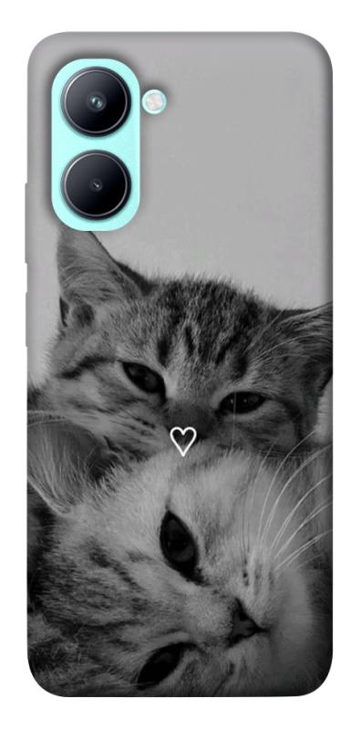 Чехол itsPrint Grey cats для Realme C33, животные, купить оптом с доставкой