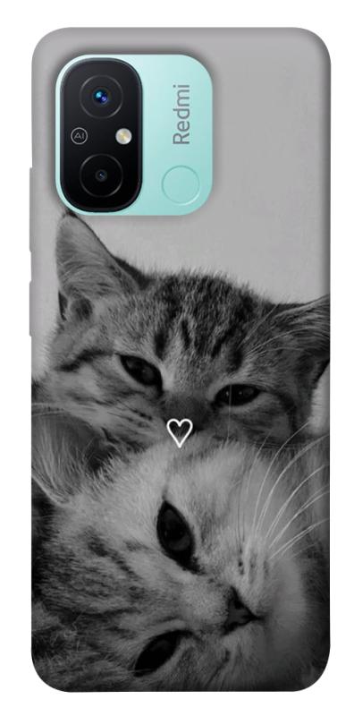 Чехол itsPrint Grey cats для Xiaomi Redmi 12C, котики, купить оптом с доставкой
