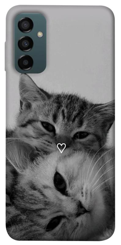Чехол itsPrint Grey cats для Samsung Galaxy M14 5G, котики, купить оптом с доставкой