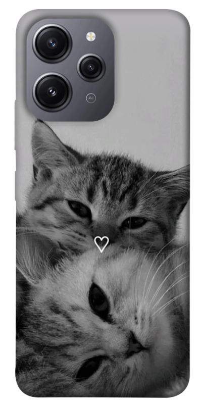 Чехол itsPrint Grey cats для Xiaomi Redmi 12, животные, купить оптом с доставкой