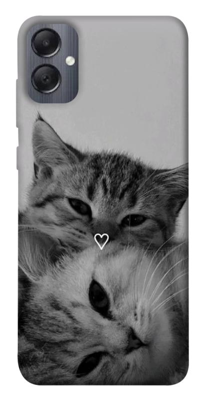 Чехол itsPrint Grey cats для Samsung Galaxy A05, животные, купить оптом с доставкой