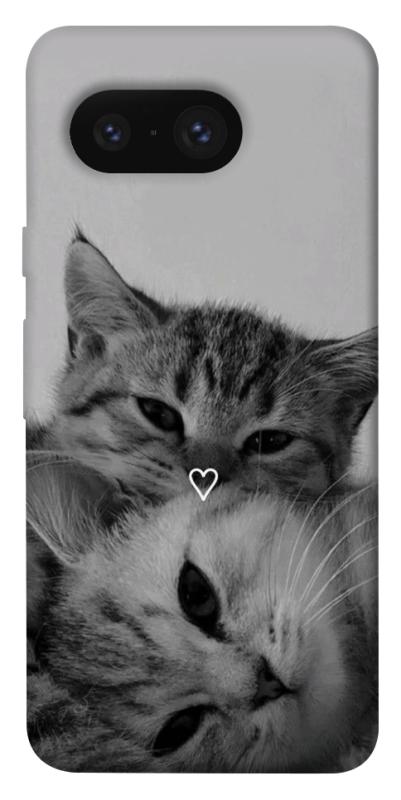 Чехол itsPrint Grey cats для Google Pixel 8, животные, купить оптом с доставкой