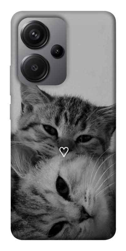 Чехол itsPrint Grey cats для Xiaomi Redmi Note 13 Pro+, животные, купить оптом с доставкой