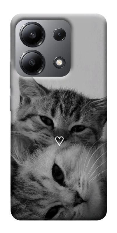 Чохол itsPrint Grey cats для Xiaomi Redmi Note 13 4G, котики, купити оптом з доставкою