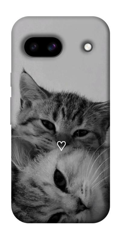 Чехол itsPrint Grey cats для Google Pixel 8a, животные, купить оптом с доставкой