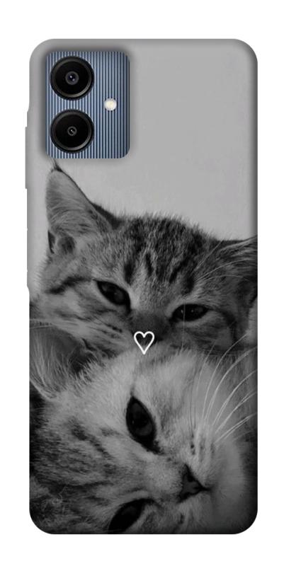 Чехол itsPrint Grey cats для Samsung Galaxy A06, животные, купить оптом с доставкой