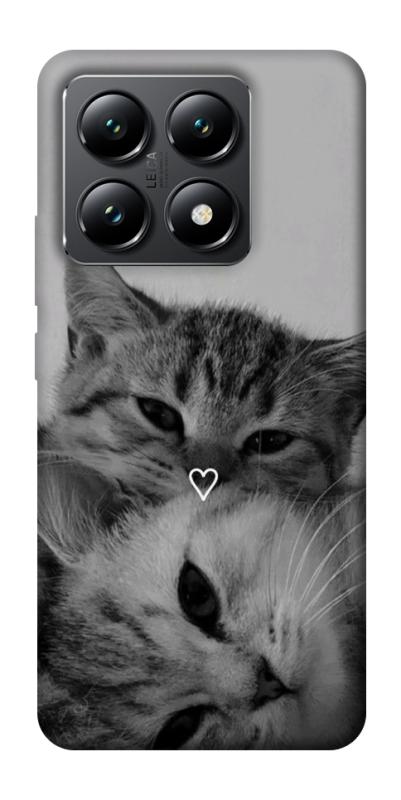 Чехол itsPrint Grey cats для Xiaomi 14T, животные, купить оптом с доставкой