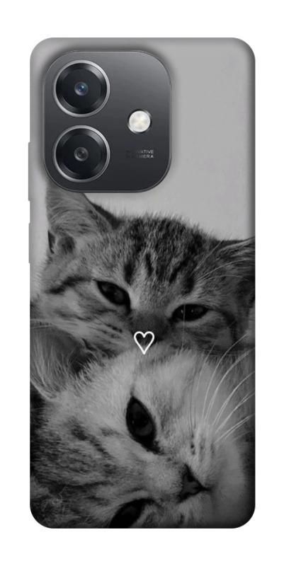 Чехол itsPrint Grey cats для Oppo A3 4G, животные, купить оптом с доставкой