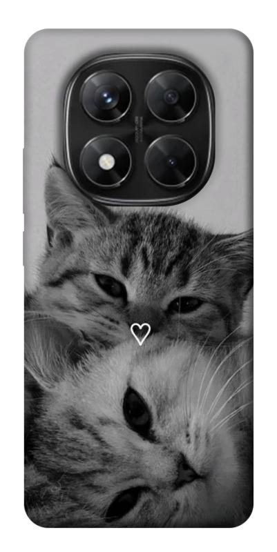 Чехол itsPrint Grey cats для Xiaomi Redmi Note 14 Pro 5G, животные, купить оптом с доставкой