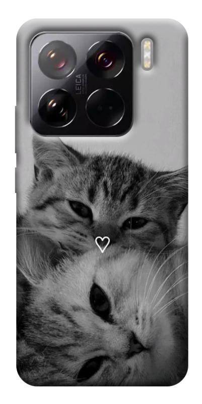 Чехол itsPrint Grey cats для Xiaomi 15 Pro, животные, купить оптом с доставкой
