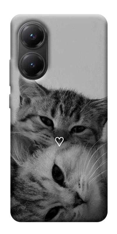 Чехол itsPrint Grey cats для Xiaomi Poco X7 Pro, животные, купить оптом с доставкой