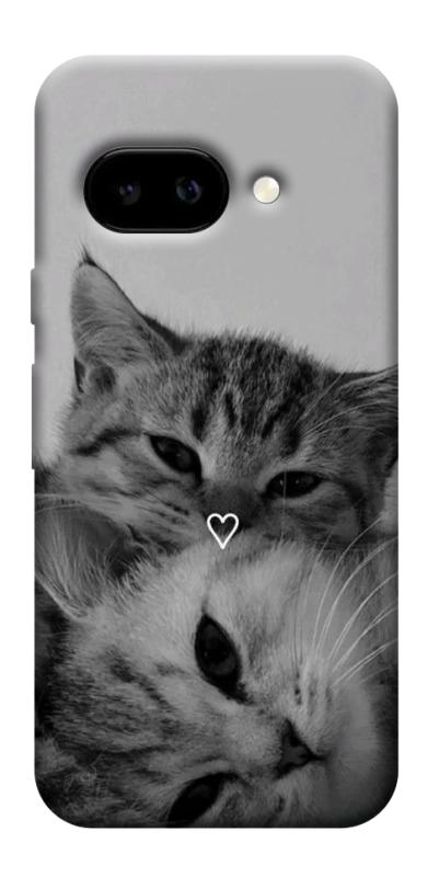 Чохол itsPrint Grey cats для Google Pixel 9a, котики, купити оптом з доставкою
