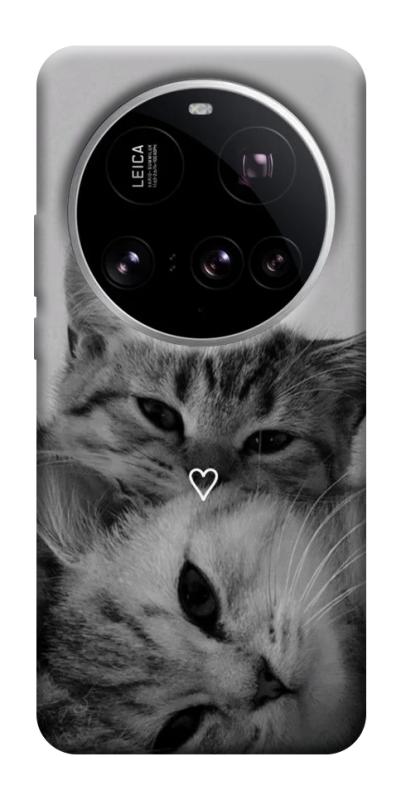 Чохол itsPrint Grey cats для Xiaomi 15 Ultra, котики, купити оптом з доставкою