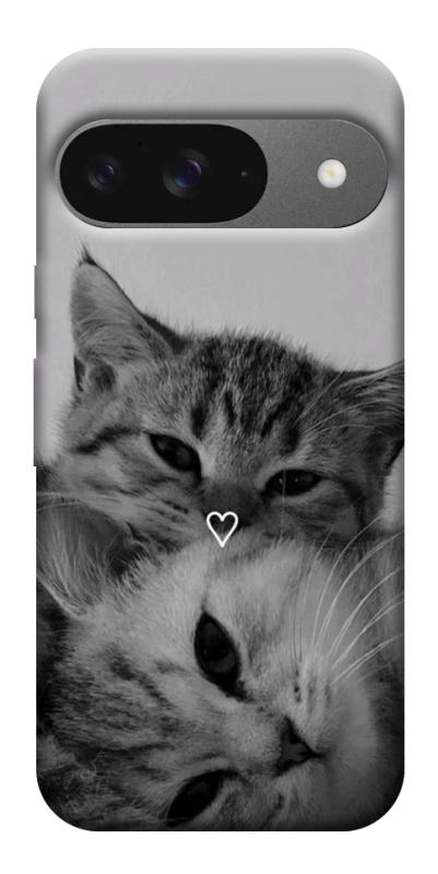 Чехол itsPrint Grey cats для Google Pixel 10, котики, купить оптом с доставкой
