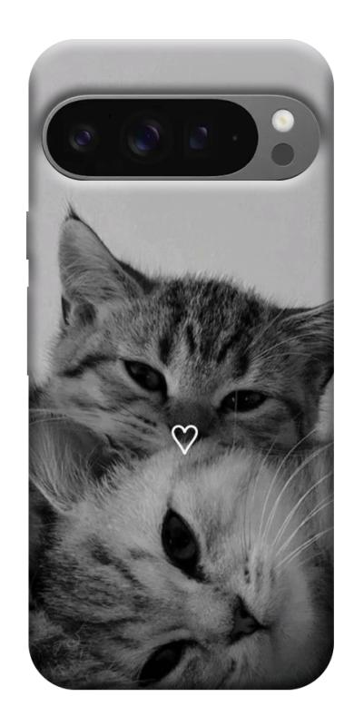 Чохол itsPrint Grey cats для Google Pixel 10 Pro XL, котики, купити оптом з доставкою