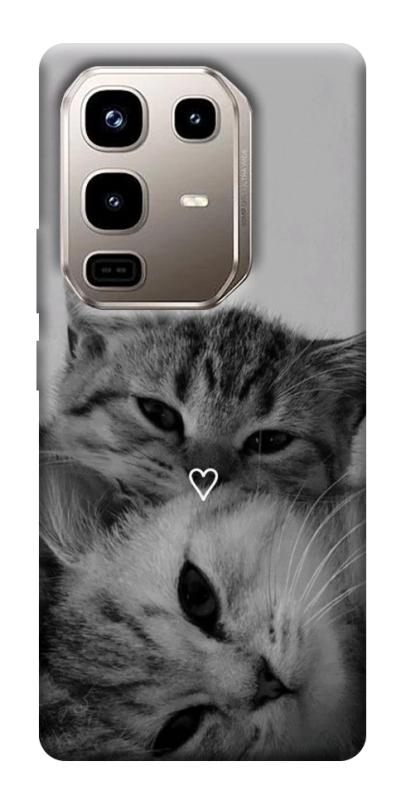 Чехол itsPrint Grey cats для Infinix Note 50 Pro 4G, животные, купить оптом с доставкой