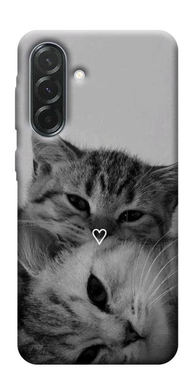 Чехол itsPrint Grey cats для Samsung Galaxy A37 5G, животные, купить оптом с доставкой