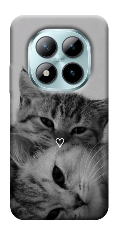 Чехол itsPrint Grey cats для Xiaomi Redmi Note 15 Pro+ 5G, животные, купить оптом с доставкой