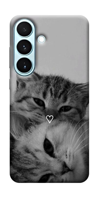 Чохол itsPrint Grey cats для Samsung Galaxy S26, тварини, купити оптом з доставкою