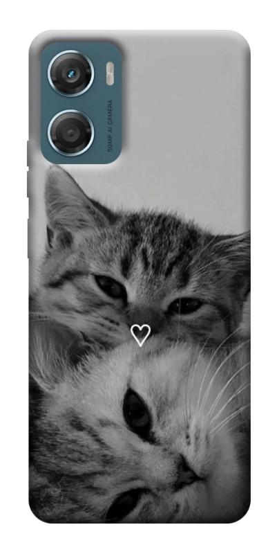 Чехол itsPrint Grey cats для Motorola Moto G06, животные, купить оптом с доставкой