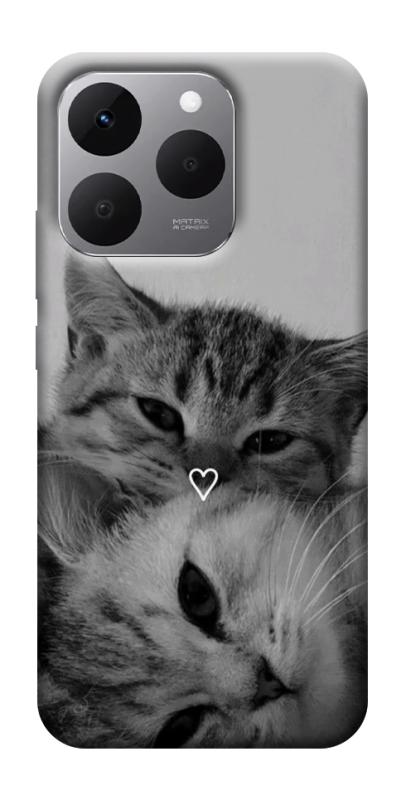 Чехол itsPrint Grey cats для Realme 15T, животные, купить оптом с доставкой